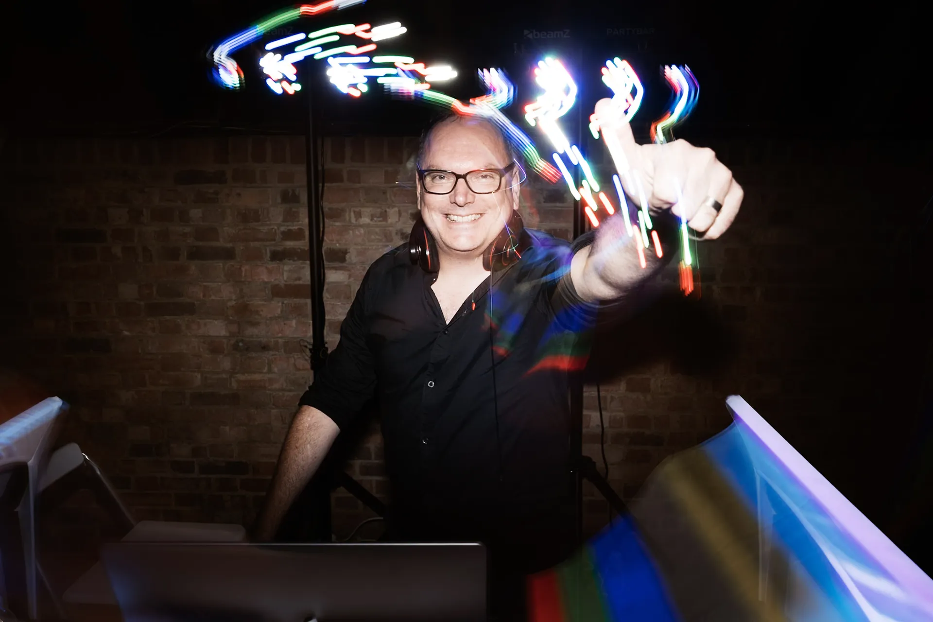 guests dancing at corporate event